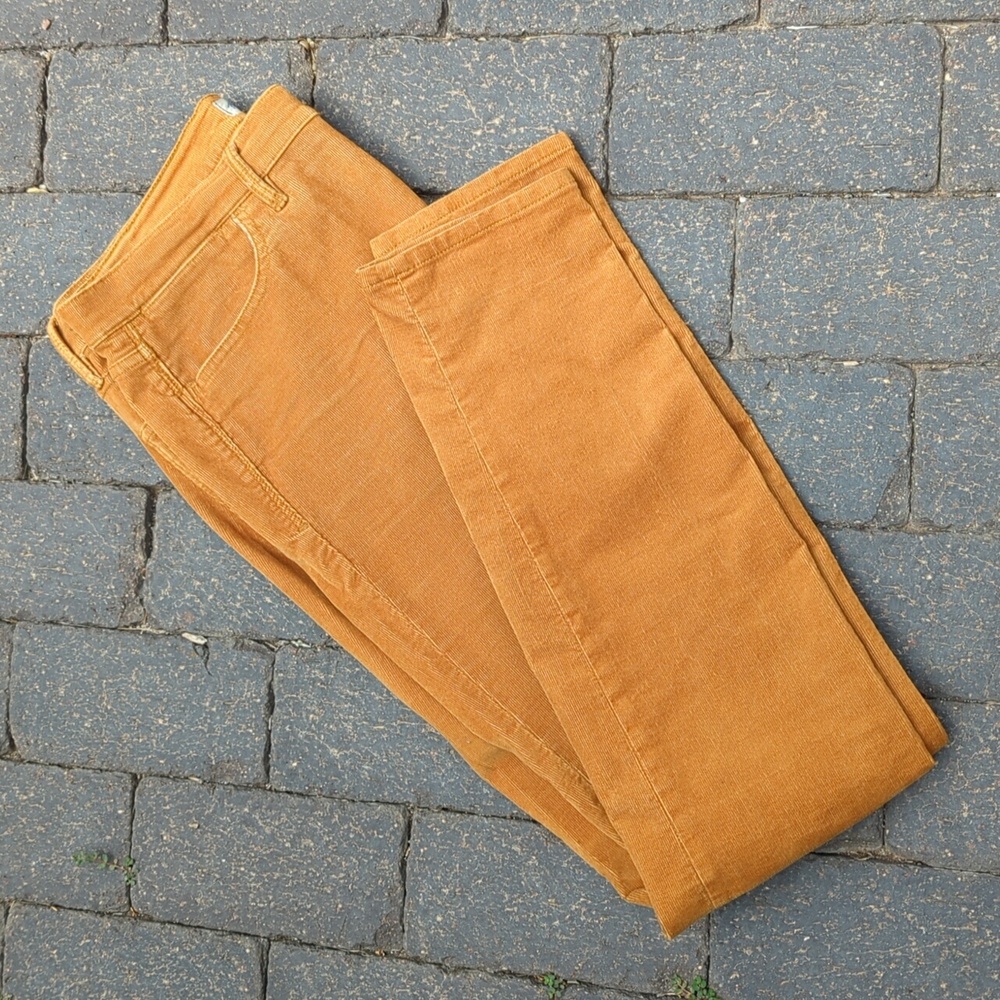 Madewell Women's Skinny Cords, 29x32, Marigold